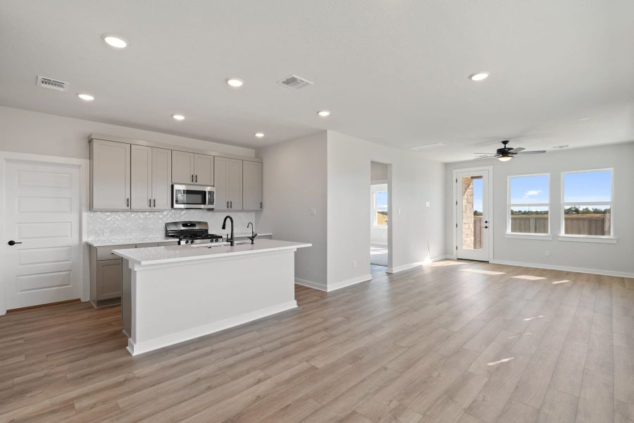 Furnished interior view inside a new home in Park Central, Georgetown (Image 5).