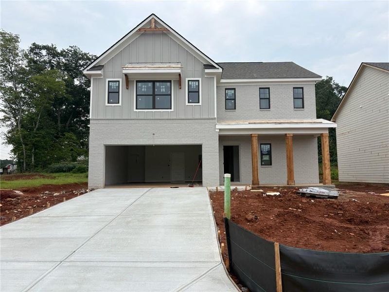 In-progress construction of a new home in Greenefield, Cartersville, GA (Image 23). In-progress construction of a new home in Greenefield, Cartersville, GA (Image 23).