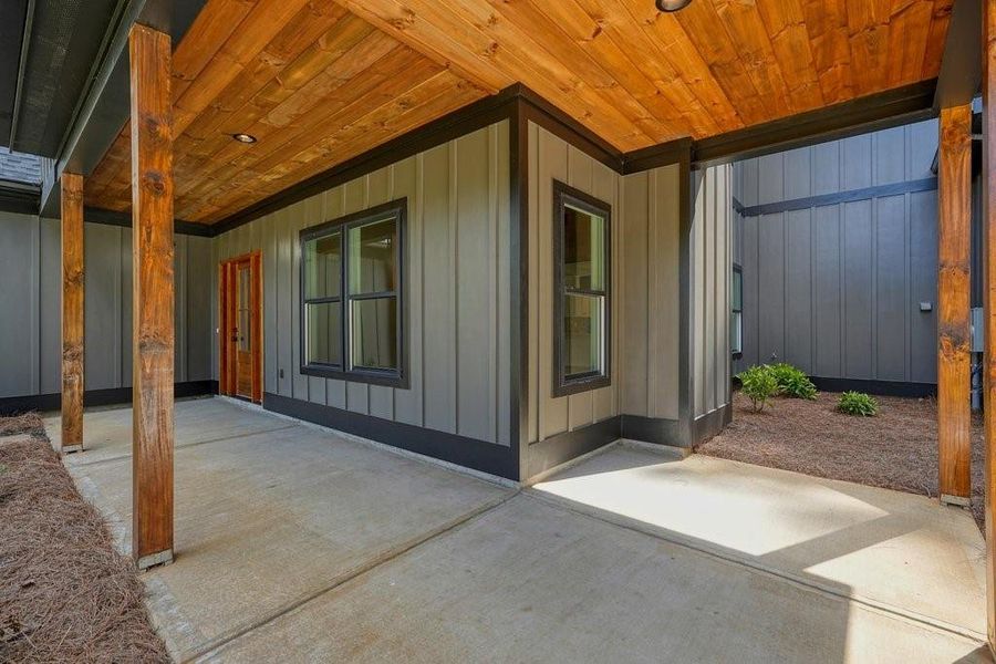 Front exterior of a new home in , Talking Rock, GA, highlighting curb appeal (Image 20).