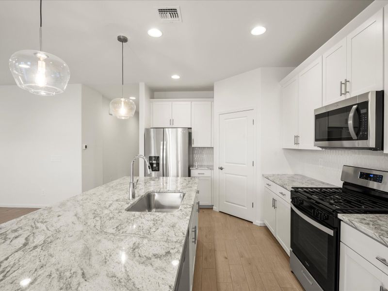 Furnished interior view inside a new home in Alamar at Rocking K, Tucson (Image 4).