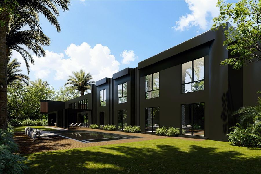 Exterior details and patio area of a home in , Pinecrest (Image 24).