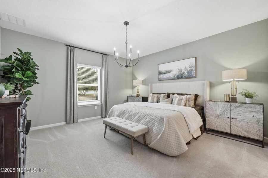 Furnished interior view inside a new home in St Augustine Lakes: St Augustine Lakes 40S, St. Augustine (Image 18).