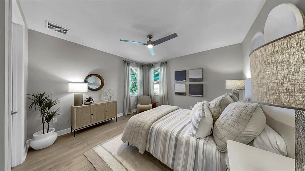 Furnished interior view inside a new home in , Sarasota (Image 34).