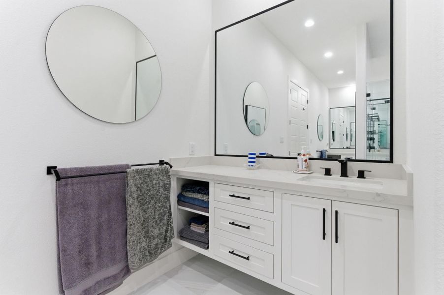 Furnished interior view inside a new home in , Magnolia (Image 29).