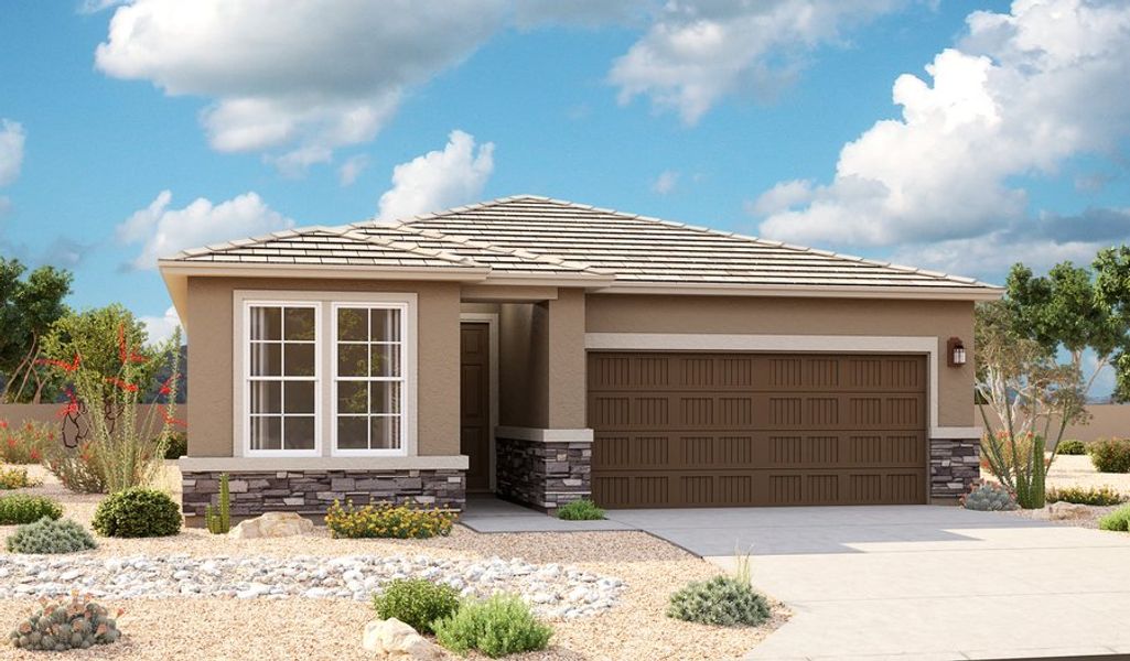 Larimar-T917-EntradaDelPueblo Elevation C Larimar-T917-EntradaDelPueblo Elevation C