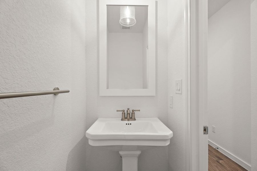 Half bath (*Photo not of actual home and used for illustration purposes only.)