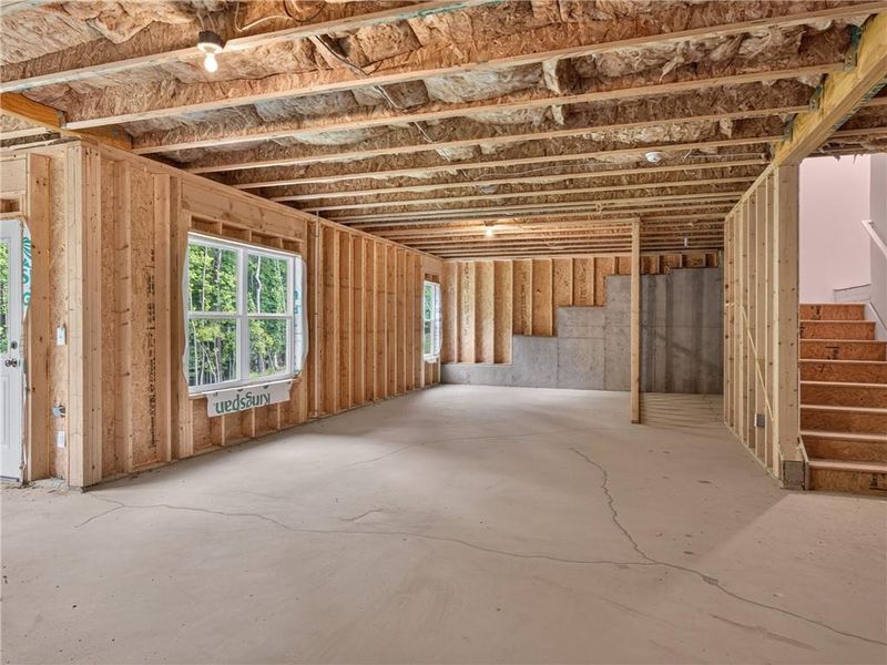 In-progress construction of a new home in , Dallas, GA (Image 29).