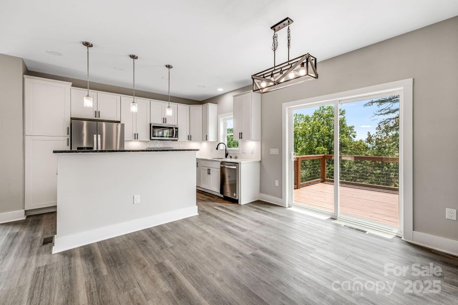 Furnished interior view inside a new home in , Asheville (Image 7).