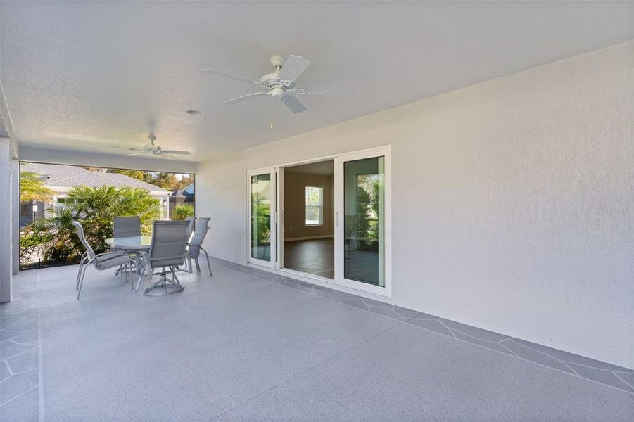 Exterior details and patio area of a home in , The Villages (Image 33). Exterior details and patio area of a home in , The Villages (Image 33).