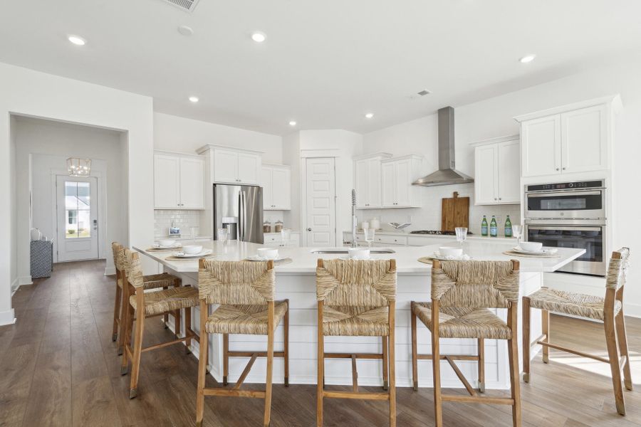 Furnished interior view inside a new home in Limehouse Farms: Arbor Collection, Summerville (Image 13). Furnished interior view inside a new home in Limehouse Farms: Arbor Collection, Summerville (Image 13).