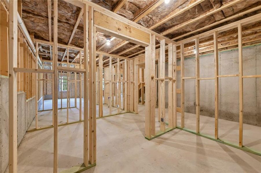 In-progress construction of a new home in Bailey Fence, Dacula, GA (Image 78).
