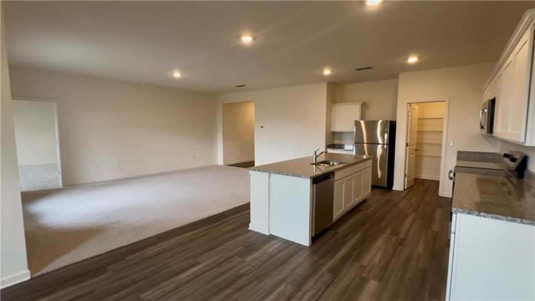 Furnished interior view inside a new home in Mt. Tabor Ridge, Dallas (Image 7).