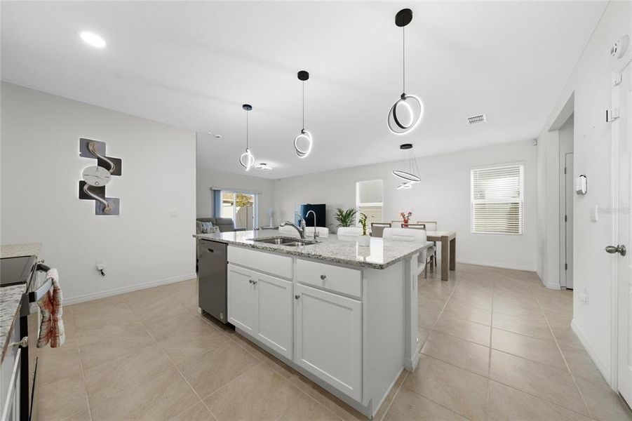 Furnished interior view inside a new home in Cascades, Davenport (Image 14).