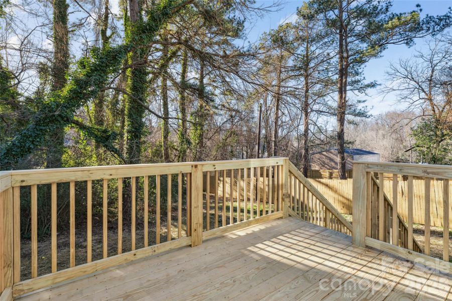 Exterior details and patio area of a home in , Spencer (Image 4).