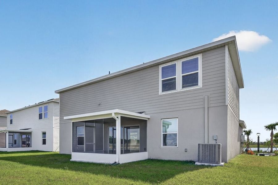 Representative exterior details of a home built from the Redbud by Taylor Morrison in Firethorn, Parrish (Image 3).