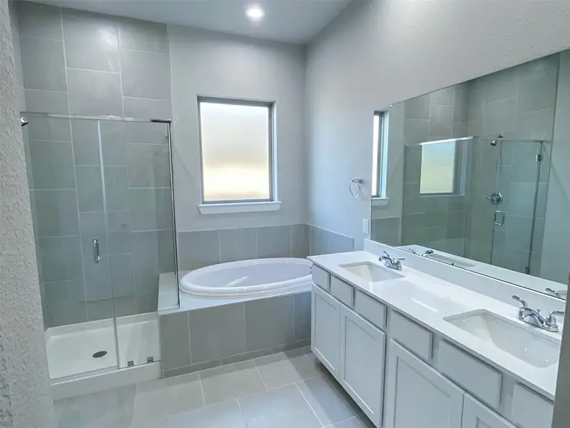 Furnished interior view inside a new home in Lago Mar  50'  &  55', Texas City (Image 4).