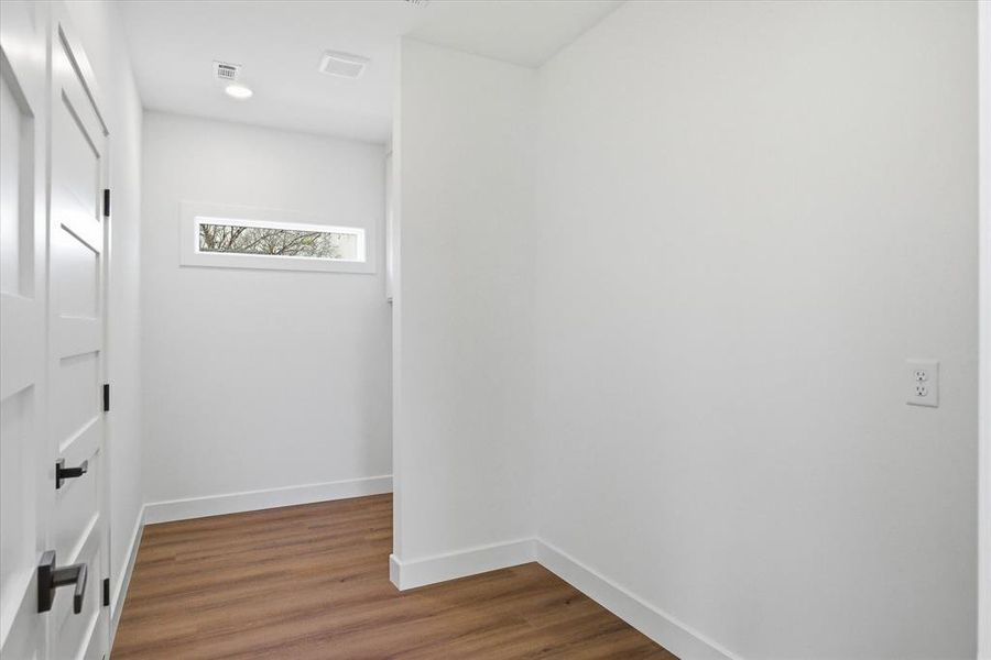 Great place for mudroom!