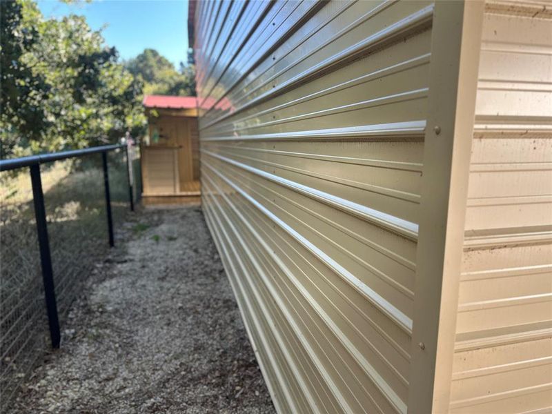Exterior details and patio area of a home in , Streetman (Image 15).