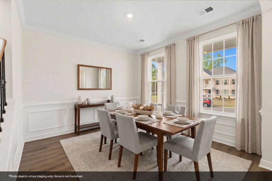 Furnished interior view inside a new home in Bens Crossing, Woodruff (Image 12).