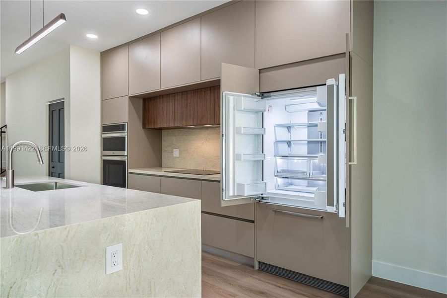 Furnished interior view inside a new home in , Miami (Image 11).