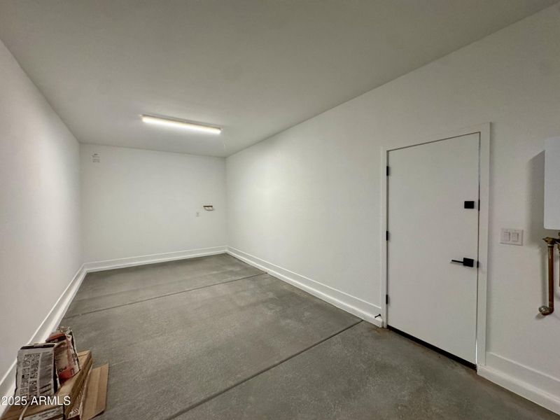 3 Car Garage with Service Door