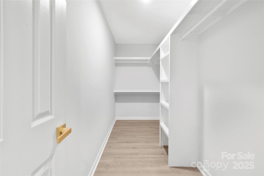 Primary Walk-In Closet