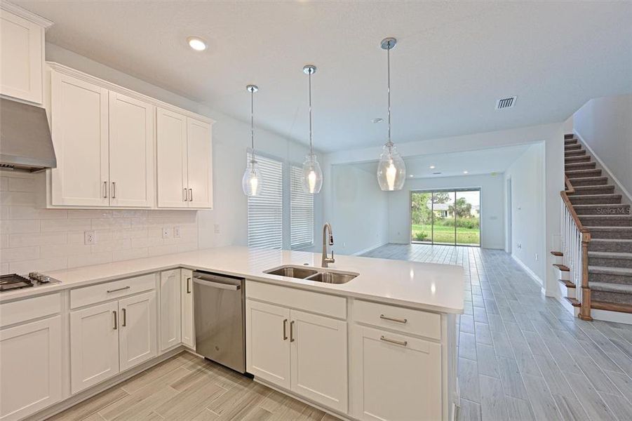 Furnished interior view inside a new home in , Nokomis (Image 6).