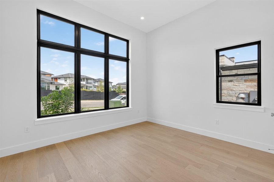 Spacious, unfurnished interior of a new home in Milky Way at River Place, Austin (Image 29).