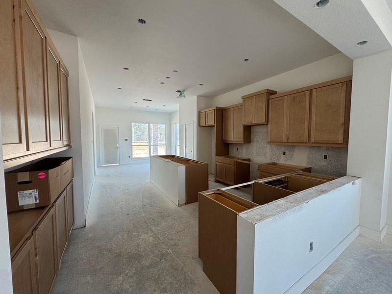 In-progress construction of a new home in Evergreen, Conroe, TX (Image 21).