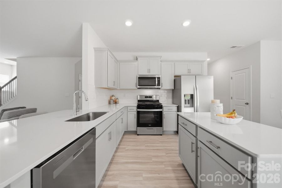 Furnished interior view inside a new home in Cline Village, Conover (Image 15).