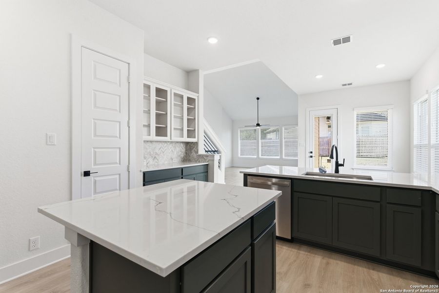 Furnished interior view inside a new home in Buffalo Crossing, Cibolo (Image 7).