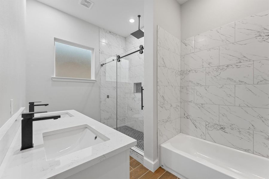 Furnished interior view inside a new home in , Houston (Image 10). Furnished interior view inside a new home in , Houston (Image 10).