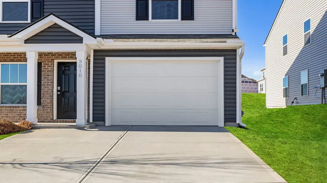 Exterior details and patio area of a home in Harper Ridge, Roebuck (Image 3).