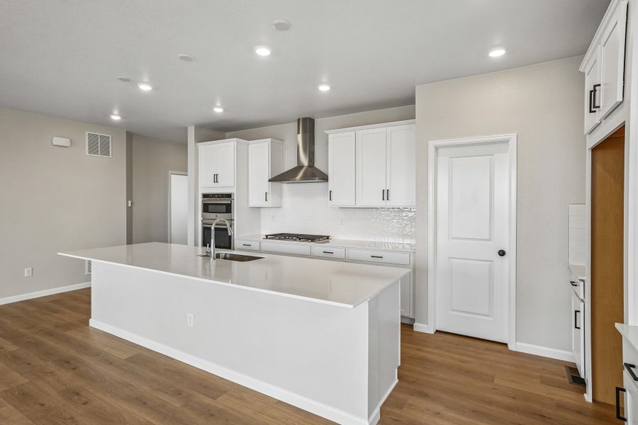 Furnished interior view inside a new home in Macanta, Castle Rock (Image 3).