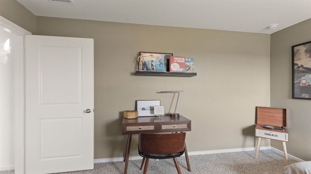 Furnished interior view inside a new home in Cypress Green, Tomball (Image 31).