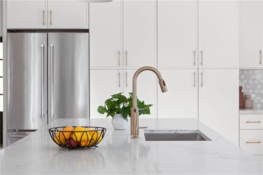 Close-up of interior finishes inside a home in , Atlanta (Image 21).