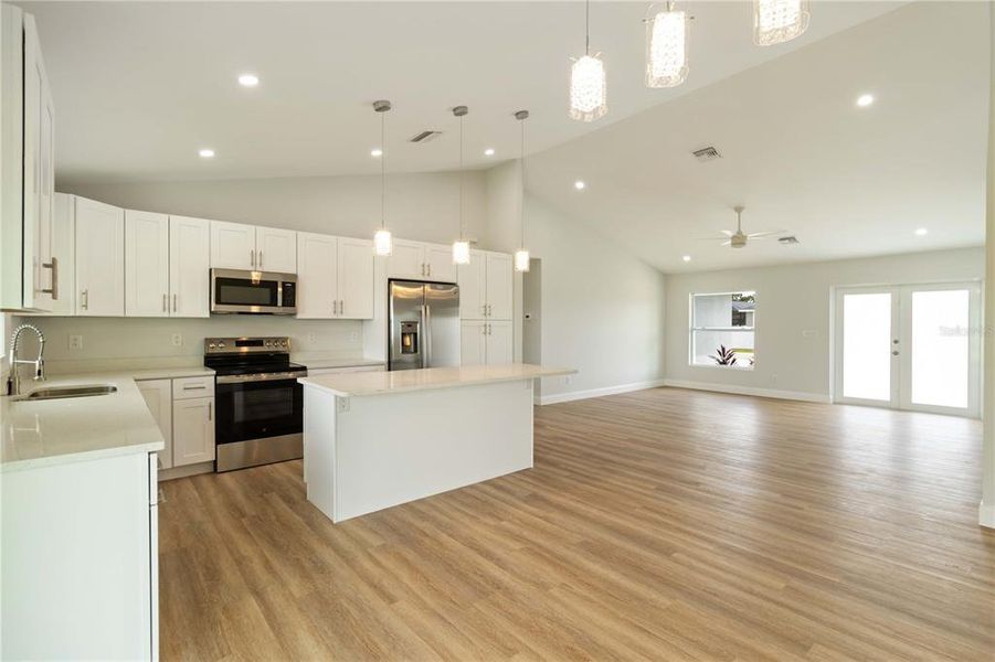 Furnished interior view inside a new home in , Rotonda West (Image 6).