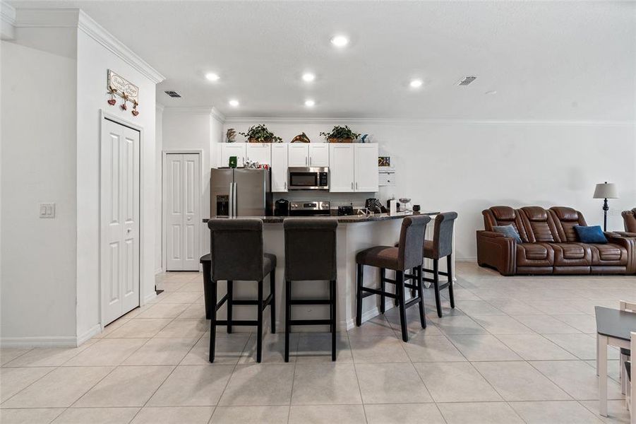 Furnished interior view inside a new home in , Zephyrhills (Image 25).