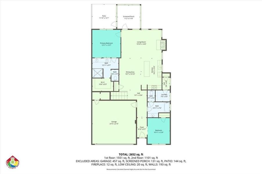 2D floor plan layout of this home in , Jasper, GA (Image 6).