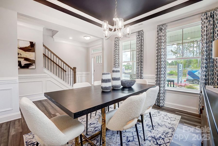 Furnished interior view inside a new home in Grier Meadows, Charlotte (Image 14).