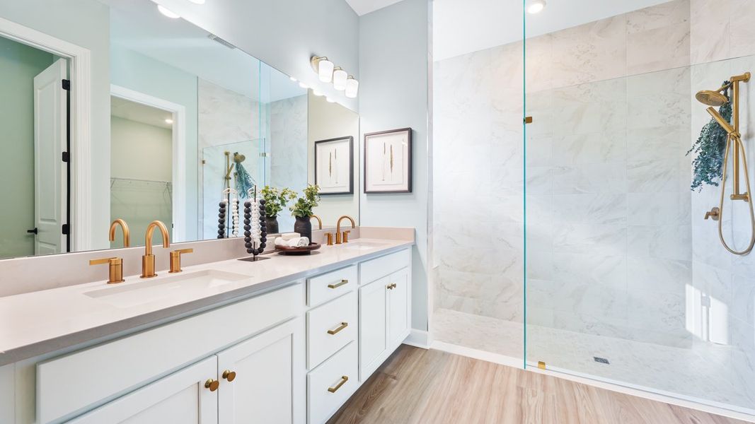 Representative furnished interior of a home built from the Marino by Taylor Morrison in Esplanade by the Islands, Naples (Image 13).