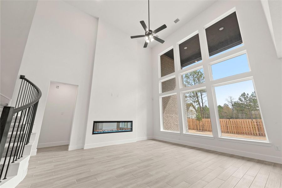 Spacious, unfurnished interior of a new home in COLTON®, Montgomery (Image 14).