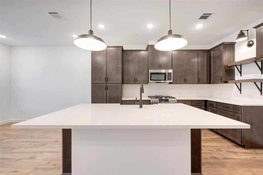 Furnished interior view inside a new home in Providence Commons, Providence Village (Image 12).