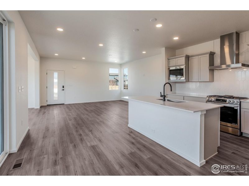 Furnished interior view inside a new home in , Timnath (Image 6).