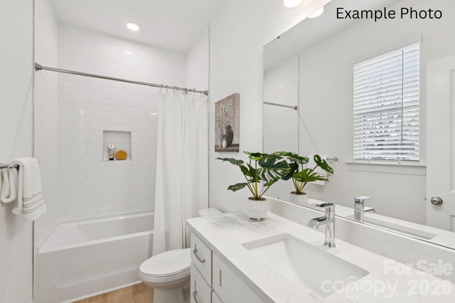 Furnished interior view inside a new home in , Monroe (Image 11).