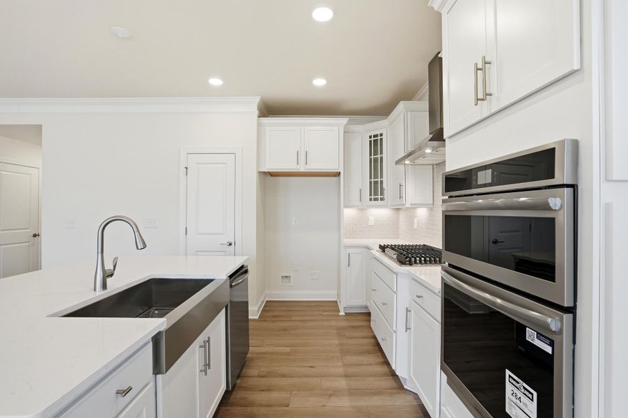 Furnished interior view inside a new home in Villas at Prestwick, Mooresville (Image 10).