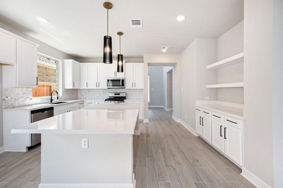 Furnished interior view inside a new home in Candela South, Richmond (Image 4).