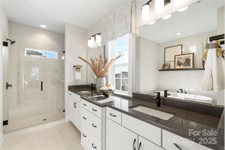 Furnished interior view inside a new home in Riverwalk, Rock Hill (Image 33).