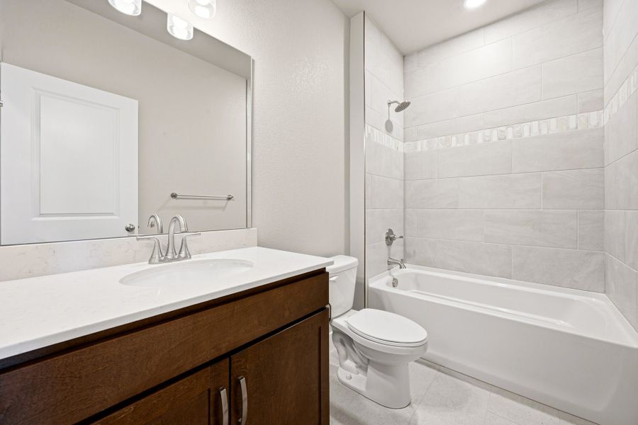Furnished interior view inside a new home in The Lakes at Centerra, Loveland (Image 9).