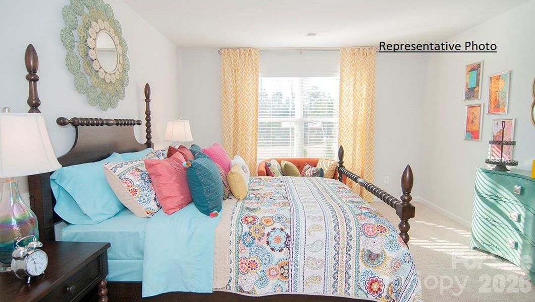 Furnished interior view inside a new home in Wallace Springs, Statesville (Image 41).